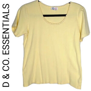 D & CO. ESSENTIALS - YELLOW